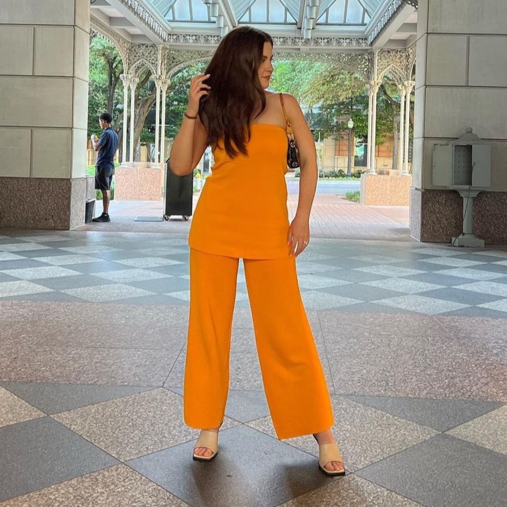 Zara matching orange set